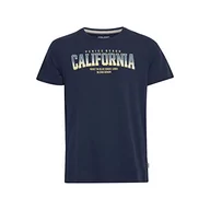 Koszulki męskie - Blend Męski T-shirt T-shirt, 194024/Dress Blues, S, 194024/Dress Blues, S - miniaturka - grafika 1