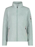 Kurtki damskie - CMP Kurtka polarowa w kolorze turkusowym - miniaturka - grafika 1