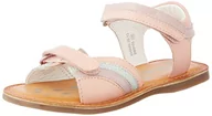 Buty dla dziewczynek - KICKERS Dziewczęce sandały Divizza, jasnoróżowe, fioletowe, zielone, 22 EU - miniaturka - grafika 1