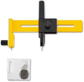 Przybory szkolne - Cyrkiel CMP-1 średnice 1-15 cm OLFA JAPAN 57B - miniaturka - grafika 1