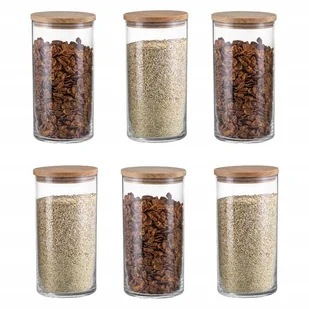 SŁOIK 1210ml szklany pojemnik kuchenny na produkty sypkie makaron EKO 6szt. - Pojemniki kuchenne SŁOIK 1210ml szklany pojemnik kuchenny na produkty sypkie makaron EKO 6szt. - Pojemniki kuchenne - miniaturka - grafika 1