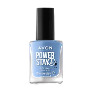 Avon Power Stay Supertrwały żelowy lakier do paznokci - Denim Dream - 10ml - Lakiery do paznokci - miniaturka - grafika 1