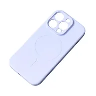 Etui i futerały do telefonów - Silikonowe etui z MagSafe do iPhone 15 Pro Max Silicone Case niebieskie HURTEL - miniaturka - grafika 1