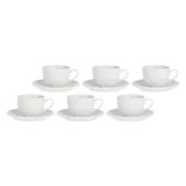 Filiżanki - LA PORCELLANA BIANCA MOMENTI 6 filiżanek do herbaty ze spodkiem 200 ml - miniaturka - grafika 1