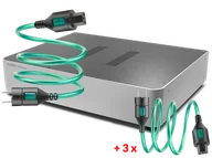 Inne akcesoria audio-wideo - IsoTek V5 Elektra (srebrny) + EVO3 Initium (1+3) - miniaturka - grafika 1