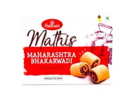 Desery dla dzieci - Indyjski przysmak Mathis Bhakarwadi Haldirams 200g - miniaturka - grafika 1