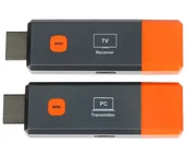 Adaptery i przejściówki - BEZPRZEWODOWY EXTENDER HDMI-EX-50/WL 5.8 GHz Delta Multimedia - miniaturka - grafika 1