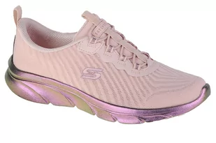 Skechers D'Lux Comfort - Focal Point 104341-Pnk Damskie Sneakersy Różowe - Sneakersy damskie - miniaturka - grafika 1