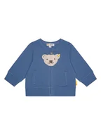 Bluzy i sweterki niemowlęce - Steiff Bluza w kolorze niebieskim - miniaturka - grafika 1
