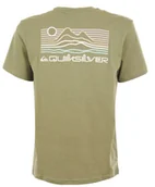 Koszulki męskie - t-shirt QUIKSILVER Light Waves GNG0/Loden Green - miniaturka - grafika 1