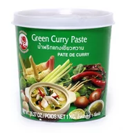 Pasty warzywne - Zielona Pasta Curry COCK 400g GREEN zielone - miniaturka - grafika 1