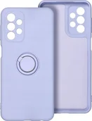 Etui i futerały do telefonów - OEM Futerał SILICONE RING do SAMSUNG S24 FE fioletowy - miniaturka - grafika 1