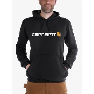 Bluza z kapturem męska Carhartt Signature Logo Sweatshirt - Bluzy męskie - miniaturka - grafika 1