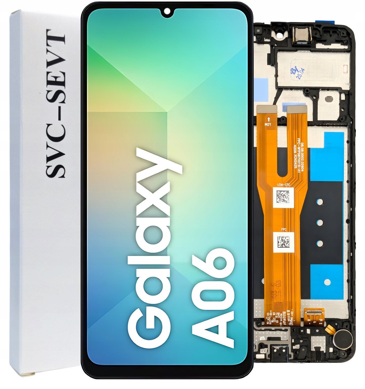 Wyświetlacz do Samsung Galaxy A06 4G Ekran LCD Ramka Oryginał Zila SM-A065F 5904858380404
