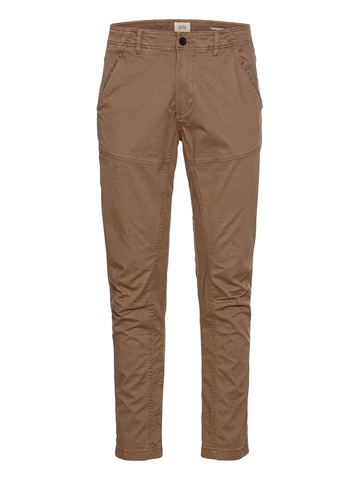 Camel Active Spodnie chino w kolorze jasnobrązowym