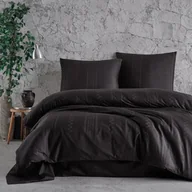 Pościel - Darymex Pościel satynowa 160x200 Capital antracytowa jednobarwna Exclusive 24 - miniaturka - grafika 1