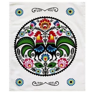 Ścierka Kuchenna Bawełniana Łowicka 55x65 nr 7 - Ściereczki, gąbki, czyściki - miniaturka - grafika 1