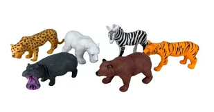Figurki dzikie zwierzęta zestaw 6 szt - Figurki dla dzieci - miniaturka - grafika 1