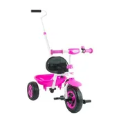 Rowerki trójkołowe - Milly Mally Turbo różowy - miniaturka - grafika 1