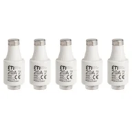 Bezpieczniki elektryczne - Wkładka topikowa D II GF 20 A 500V/440V 5szt. ETI - miniaturka - grafika 1