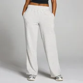 Dresy damskie - Damskie spodnie dresowe MP Basics Straight Leg - Jasny szary melanż - M - miniaturka - grafika 1