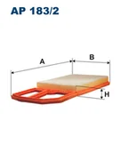 Filtry powietrza - Filtron AP 183/2 FILTR POWIETRZA - miniaturka - grafika 1