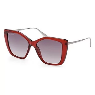 MAX &CO Okulary damskie, Shiny Red, 54/16/140 - Okulary przeciwsłoneczne - miniaturka - grafika 1