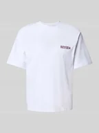 Koszulki męskie - T-shirt o kroju regular fit z mieszanki bawełny i wiskozy - miniaturka - grafika 1