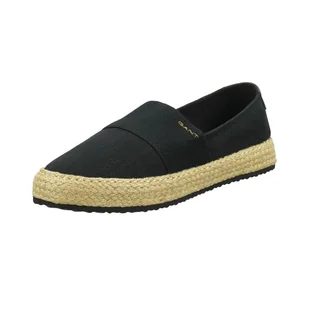 Damskie espadryle GANT RAFFIAVILLE 30568943-G00 – Czarny - Espadryle damskie - miniaturka - grafika 1