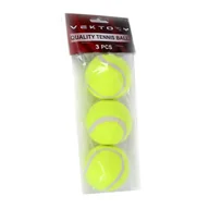 Tenis ziemny - Zestaw 3 piłek tenisowych - 6 cm - miniaturka - grafika 1