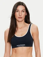Bielizna sportowa damska - Tommy Hilfiger Biustonosz top UW0UW05217 Granatowy - miniaturka - grafika 1