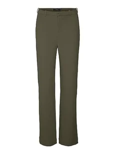 bestseller a/s VMZAMIRA MR Slim Straight Pant GA NOOS spodnie damskie, zielony (Ivy Green), rozmiar S/30 - Spodnie damskie - miniaturka - grafika 1