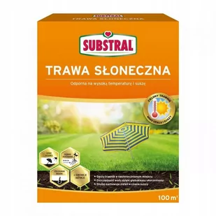 SUBSTRAL Nasiona trawy na miejsca nasłonecznione i suche 2.25kg World of grass - Trawy i trawniki - miniaturka - grafika 1