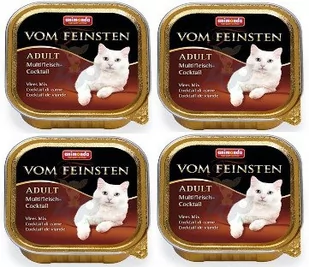 Animonda Vom Feinsten Adult Cat smak: Mix różnych mięs 30 x 100g - Mokra karma dla kotów - miniaturka - grafika 1