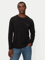 Koszulki męskie - Boss Longsleeve Mix&Match 50515390 Czarny Regular Fit - miniaturka - grafika 1