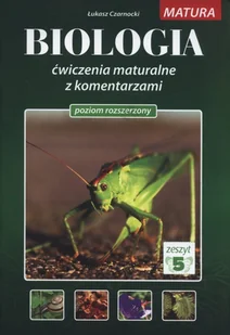 MEDYK Biologia ćwiczenia maturalne z koment. T.5 MEDYK - Pomoce naukowe - miniaturka - grafika 2