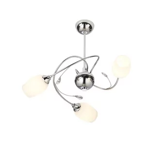 Argon Żyrandol Lampa sufitowa BARCELONA 1104 3pł biały Chrom - Lampy sufitowe - miniaturka - grafika 1