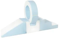 Klocki - Zestaw 7 klocków piankowych Hoop (biały, niebieski (pastel)) - miniaturka - grafika 1