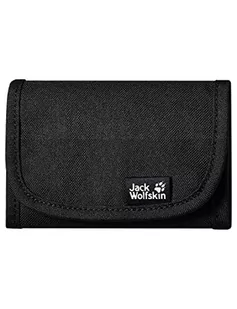 Jack Wolfskin Unisex – Portfel Mobile Bank, Czarny, Jeden Rozmiar - Portfele - miniaturka - grafika 1