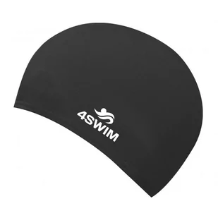 Czepek pływacki 4SWIM Fabric Cap czarny 4-10333008 r.U - Sporty zimowe - akcesoria - miniaturka - grafika 1