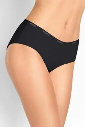 Figi damskie klasyczne czarne z bawełny organicznej i włókna bambusowego Julia Marilyn - Majtki damskie - miniaturka - grafika 1