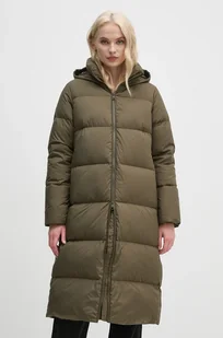 Tommy Hilfiger kurtka puchowa damska kolor zielony zimowa WW0WW43784 - Kurtki damskie - miniaturka - grafika 1
