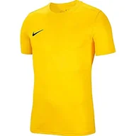 Koszulki męskie - NIKE Nike Męska koszulka Park Vii żółty Tour Yellow/Black 16-22 BV6708 - miniaturka - grafika 1