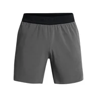 Spodenki męskie - Męskie Spodenki UNDER ARMOUR UA VANISH ELITE SHORT 1376782-025 – Szary - miniaturka - grafika 1
