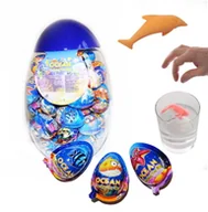 Inne słodycze - JAJKO JAJKA NIESPODZIANKI - OCEAN GROWING TOY EGG 60SZT WIELKANOC - miniaturka - grafika 1