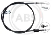 Linki hamulca postojowego - A.B.S. Linka hamulca A.B.S. K12105 52128510AC K12105 - miniaturka - grafika 1