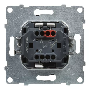 Legrand Łącznik schodowy - 10 AX - 250 V~ - zaciski automatyczne, CZARNY SUNO - Sterowanie roletami - miniaturka - grafika 1