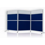 Tablice i flipcharty - TABLICA MODERACYJNA 2X3 TEKSTYLNA 180 X 120 CM - miniaturka - grafika 1