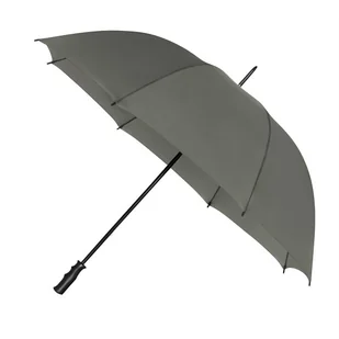 Bardzo duży parasol damski w kolorze ciemno szarym, lekki - Parasole - miniaturka - grafika 1