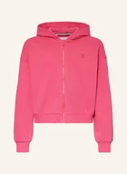 Bluzy dla dziewczynek - Tommy Hilfiger Bluza Rozpinana pink - TOMMY HILFIGER - miniaturka - grafika 1